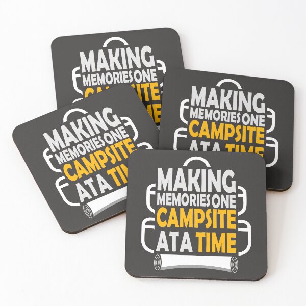 Item preview, Making Memories One Campsite At A Time ,Typography, earth day, earth day ideas, earth day quotes, camping inspiration designed and sold by comeonyassine21.