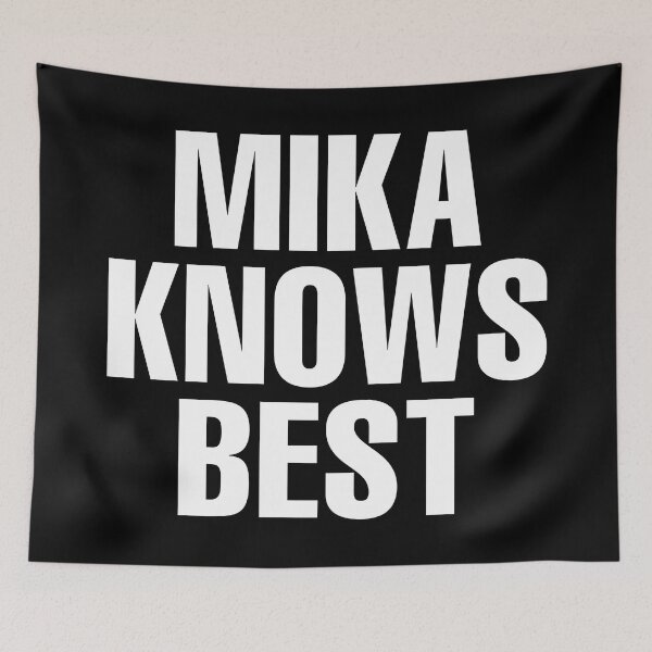 Item preview, Mika Knows Best - Mika Name designed and sold by Custom-Name.
