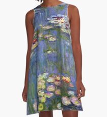 monet - water lilies A-Line Dress