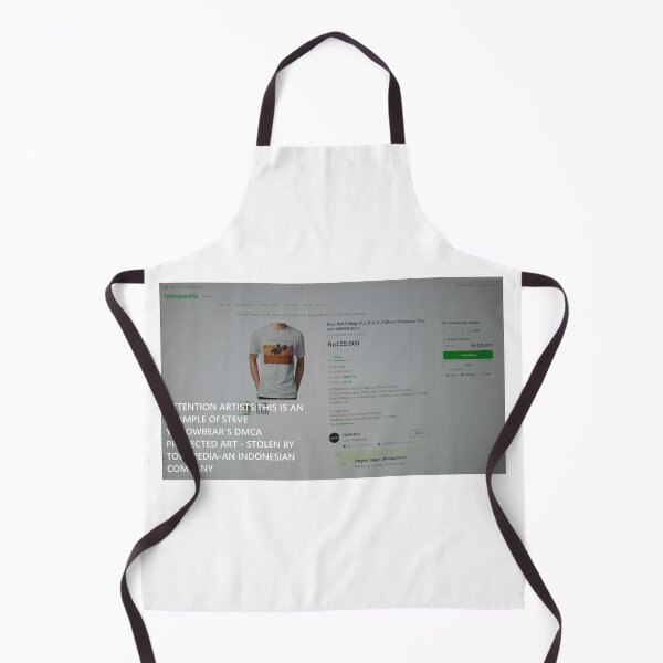 Item preview, ARTISTS! WAS YOUR DMCA PROTECTED ART STOLEN BY TOKOPEDIA LIKE THIS? designed and sold by SteveYellowbear.
