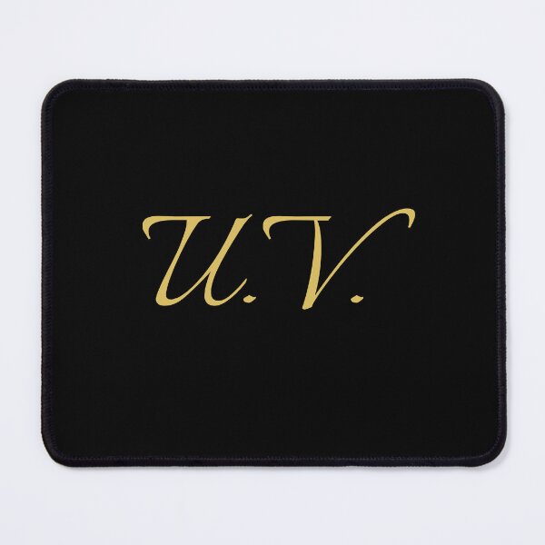 Item preview, UV Initials | Gold Lettering | Personalised Gifts designed and sold by Avo And Sriracha.