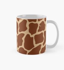 Burlywood in Giraffe Pattern Mug