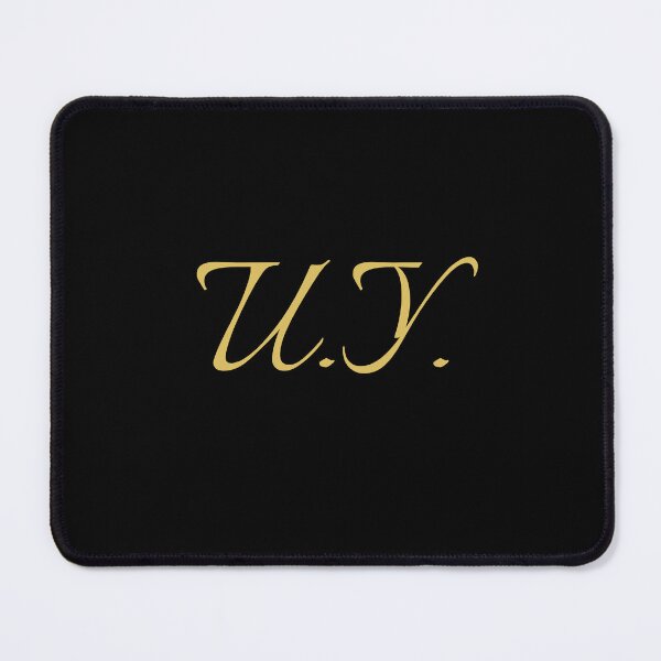 Item preview, UY Initials | Gold Lettering | Personalised Gifts designed and sold by Avo And Sriracha.