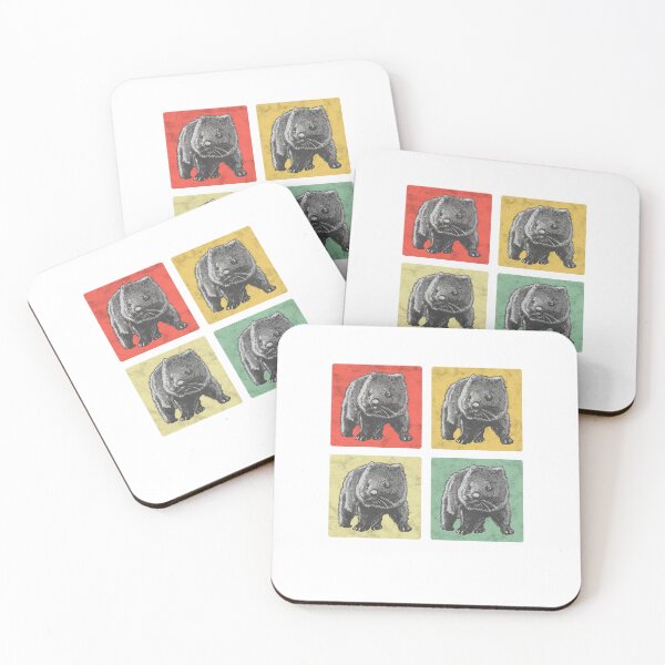 Item preview, Wombat vintage gift Australia marsupial designed and sold by madgrfx.