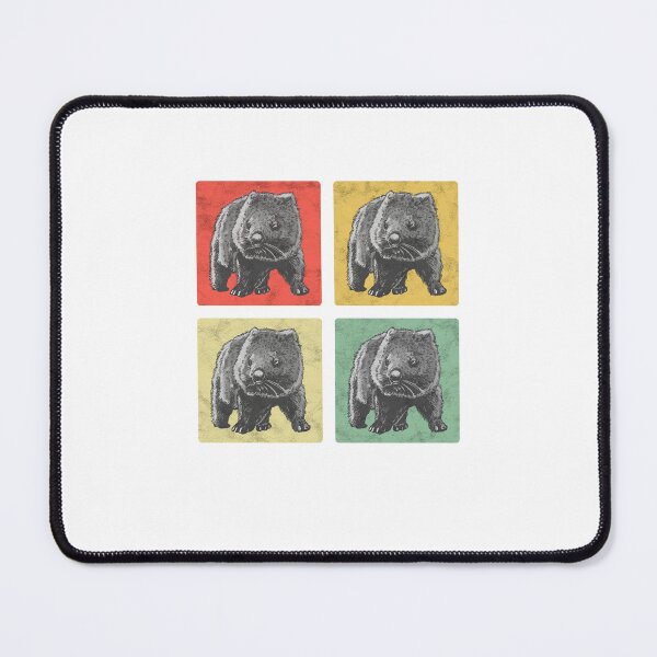 Item preview, Wombat vintage gift Australia marsupial designed and sold by madgrfx.