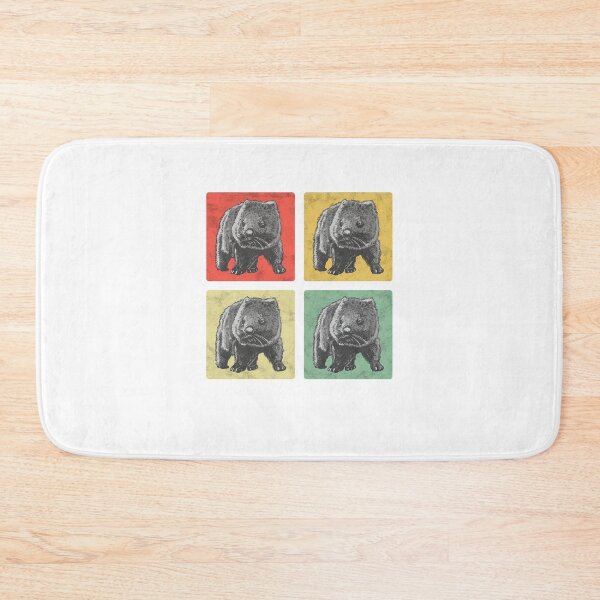 Item preview, Wombat vintage gift Australia marsupial designed and sold by madgrfx.