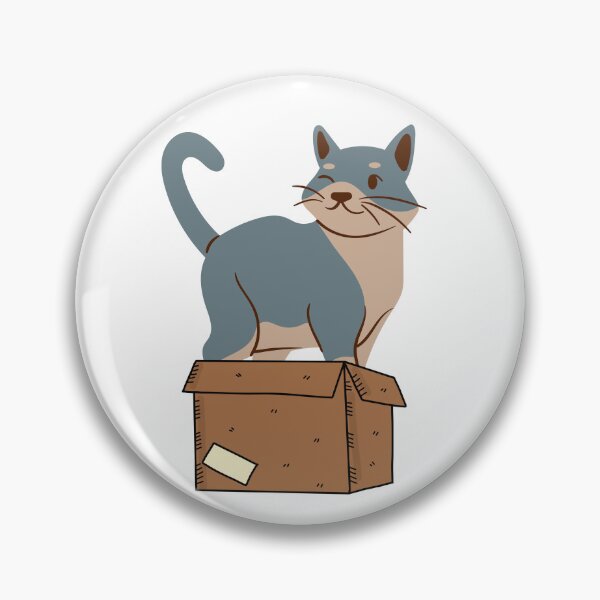 Item preview,  cat in a box sticker  designed and sold by sofiazazi.