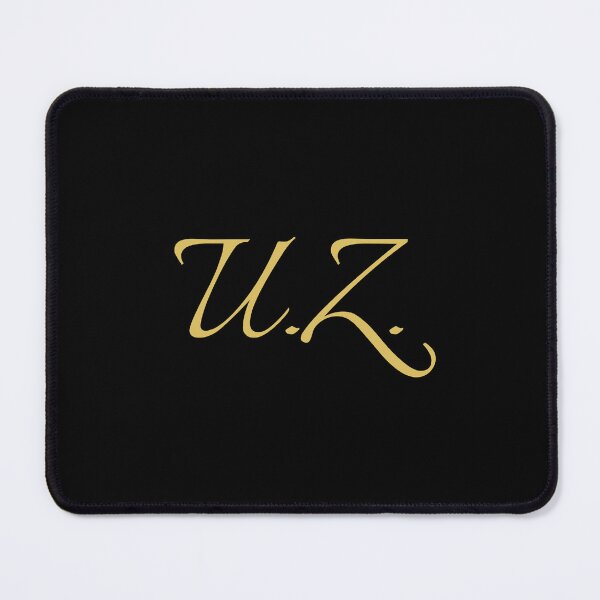 Item preview, UZ Initials | Gold Lettering | Personalised Gifts designed and sold by Avo And Sriracha.