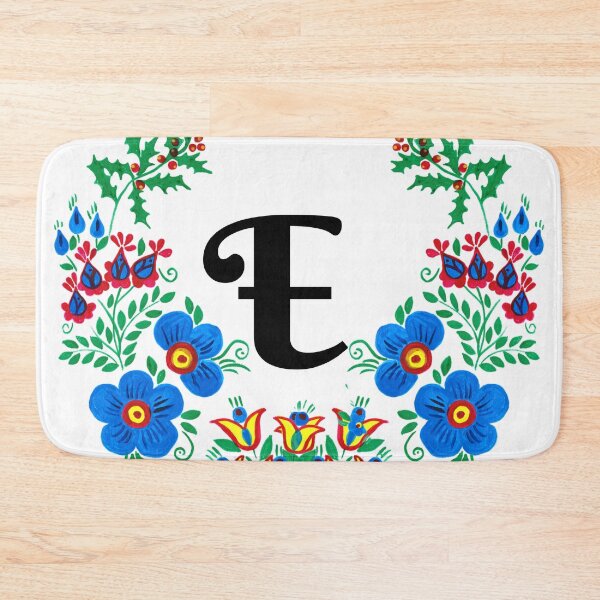 Item preview, letra E con flores designed and sold by Elyora.