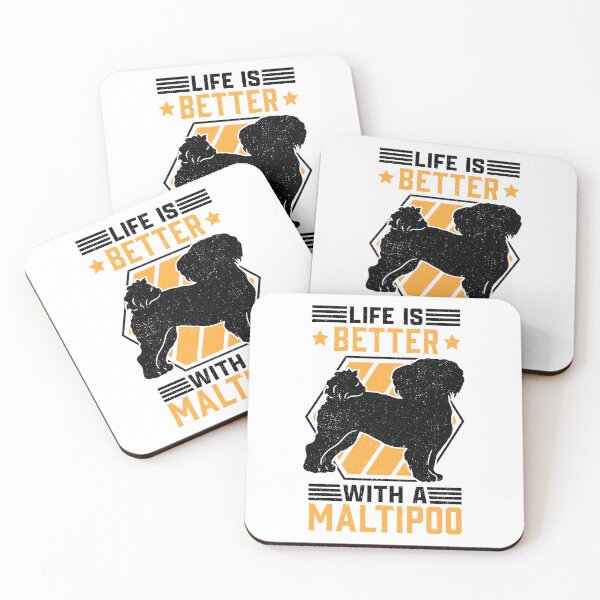 Item preview, Life is better with a Maltipoo designed and sold by madgrfx.