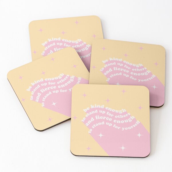 Item preview, Kind and Fierce Motivational Saying  designed and sold by EAMulderrig.