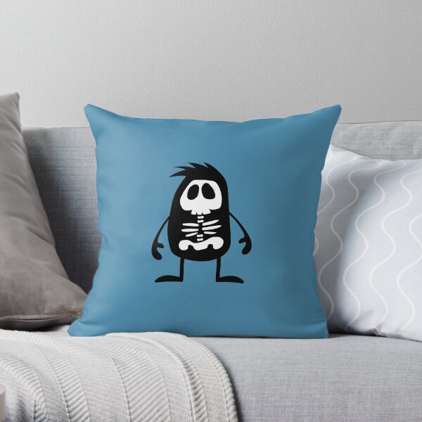 BadaBada - X is for X-ray Throw Pillow