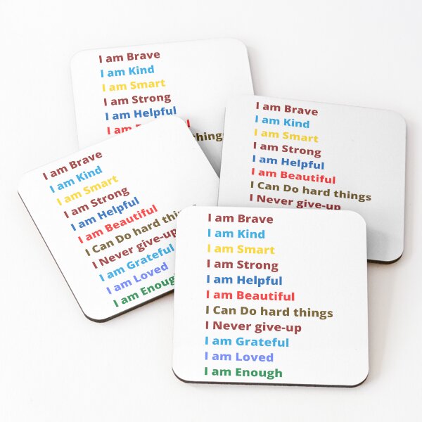 Item preview, I Am Brave I Am Kind Print designed and sold by Sam's Boutique Store.