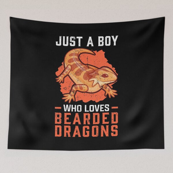 Item preview, Only a bearded dragon boy loves bearded dragon designed and sold by madgrfx.