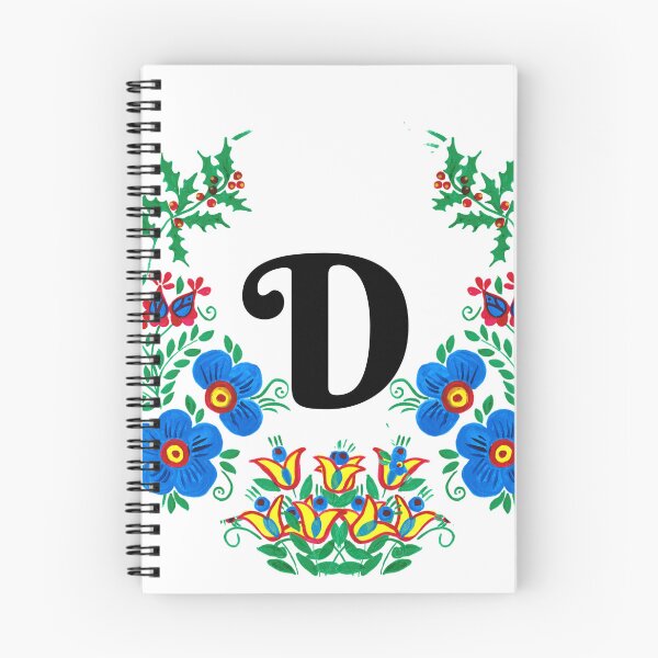 Item preview, Letra D con flores designed and sold by Elyora.