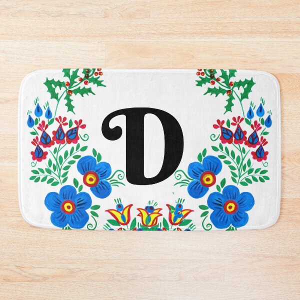 Item preview, Letra D con flores designed and sold by Elyora.