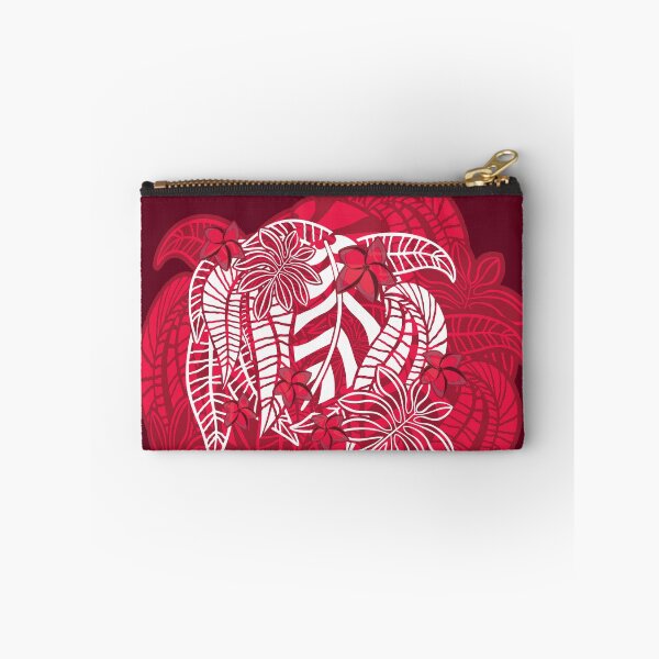 Item preview, Vintage Hawaiian Tropical Red Overlay designed and sold by sunnthreads.