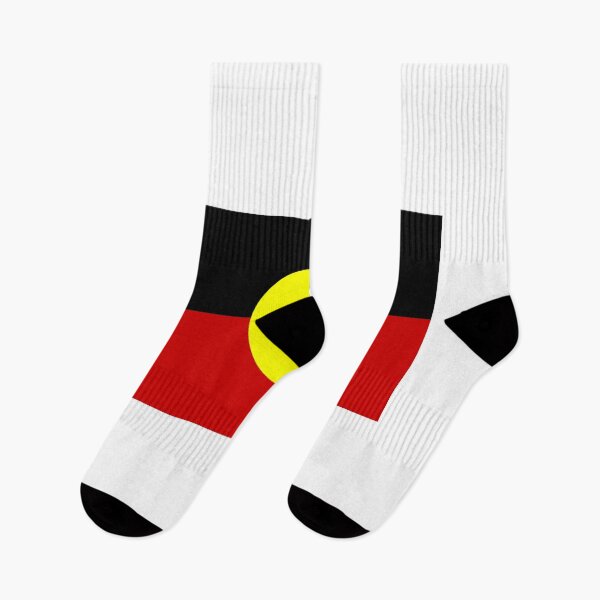 Item preview, Australian Aboriginal flag designed and sold by mikoala50.