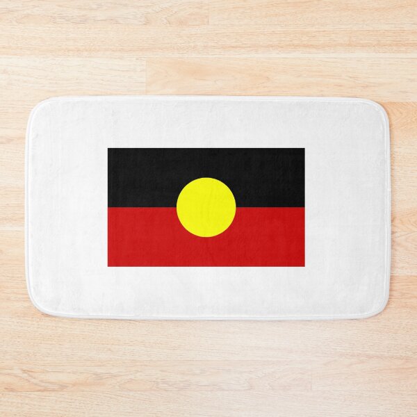 Item preview, Australian Aboriginal flag designed and sold by mikoala50.