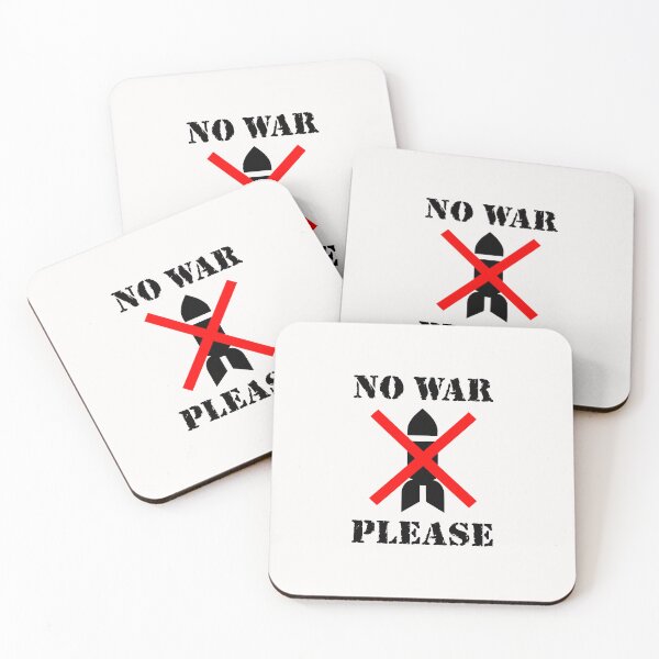Item preview, NO WAR PLEASE designed and sold by exponentialart.