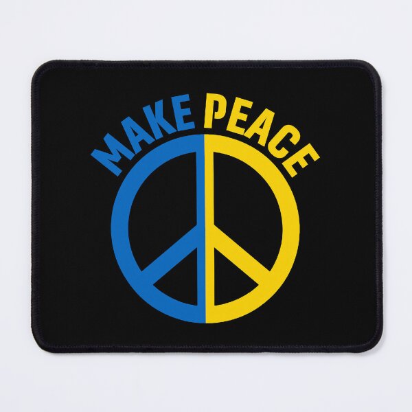 Item preview, Make Peace Love Ukraine I Stand With Ukraine Stop War Ukraine Flag Peace Sign Free Ukraine It's in my DNA Ukraine Strong designed and sold by ArumTee.