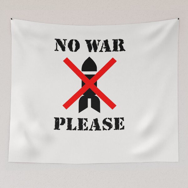 Item preview, NO WAR PLEASE designed and sold by exponentialart.