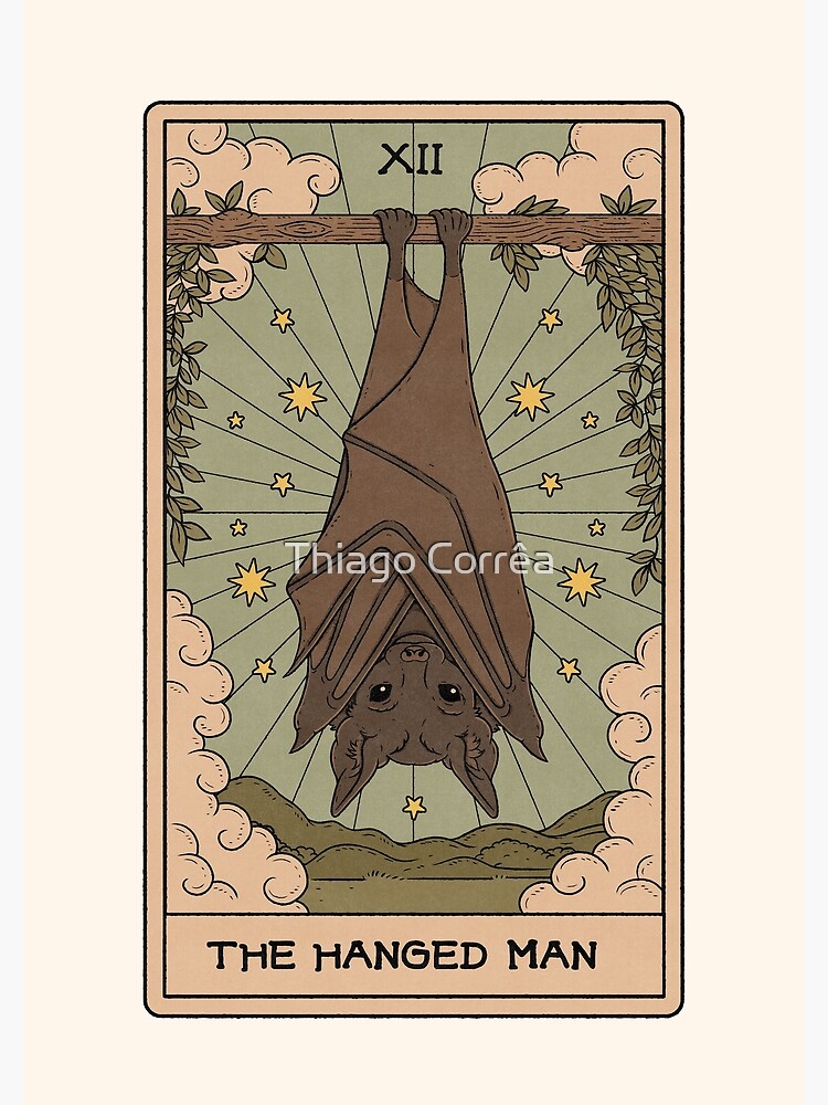 Carta de Tarot - O Enforcado - The Hanged Man - Caotize-se