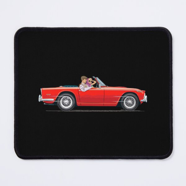 Item preview, Tr5 In Signal Red In Right Hand Drive – With Optional Wire Wheels Classic T-Shirt designed and sold by batesyadi3.