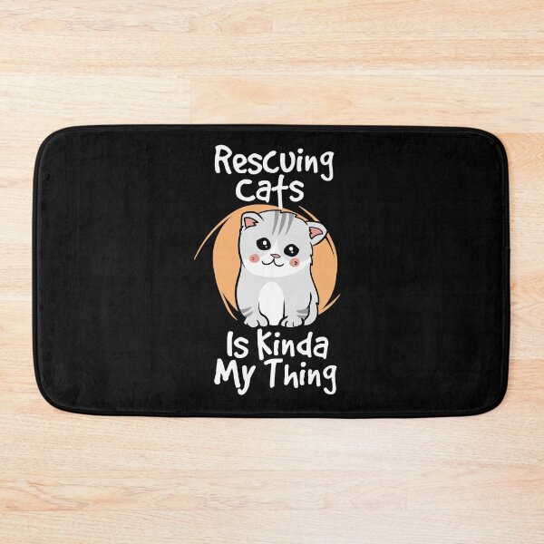 Item preview, Cute Cat Rescuing Cats Gift designed and sold by Betsytiptoe.