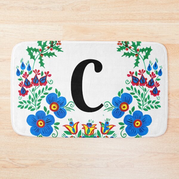Item preview, letra c con flores designed and sold by Elyora.