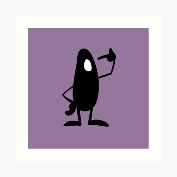 BadaBada - E is for Eye Art Print