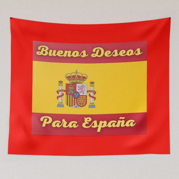 Item preview, GOOD WISHES FOR SPAIN designed and sold by NeoTexas.