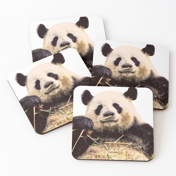 Item preview, Happy Panda having a Snack! designed and sold by Surfing Designs.Life.