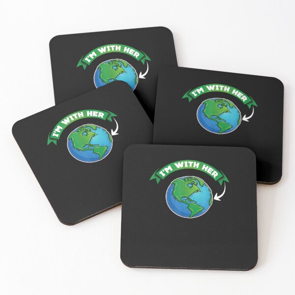 Item preview, I'm With Her - Climate Change - Earth Day - Global Warming designed and sold by CesarDiaz.