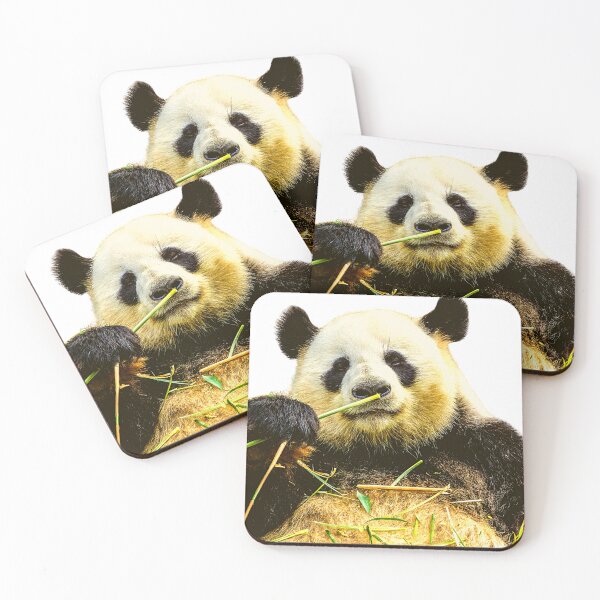 Item preview, Happy Panda having a Snack! designed and sold by Surfing Designs.Life.