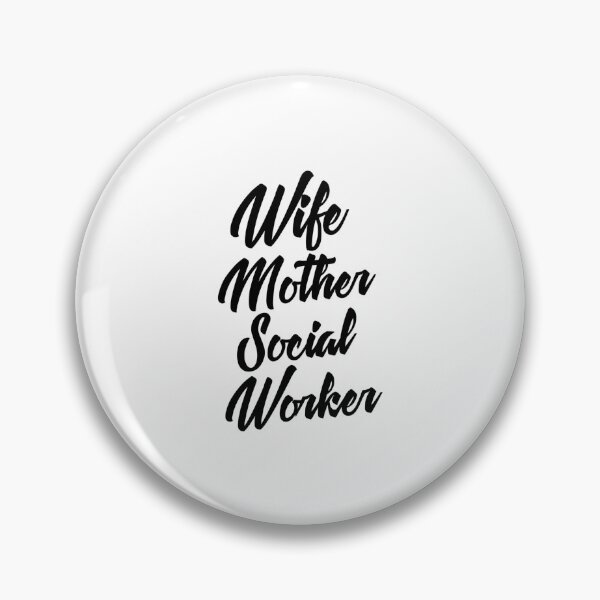 Item preview, Wife Mother social worker - for social worker lovers designed and sold by TeesLina.