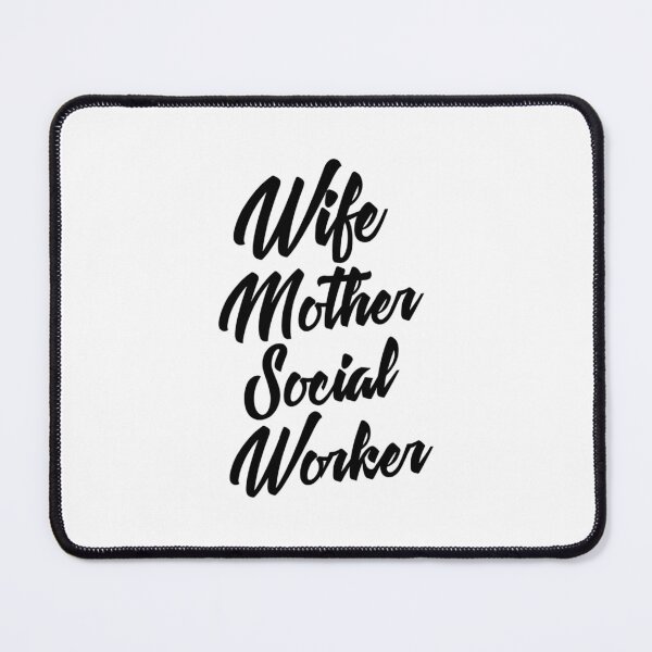 Item preview, Wife Mother social worker - for social worker lovers designed and sold by TeesLina.