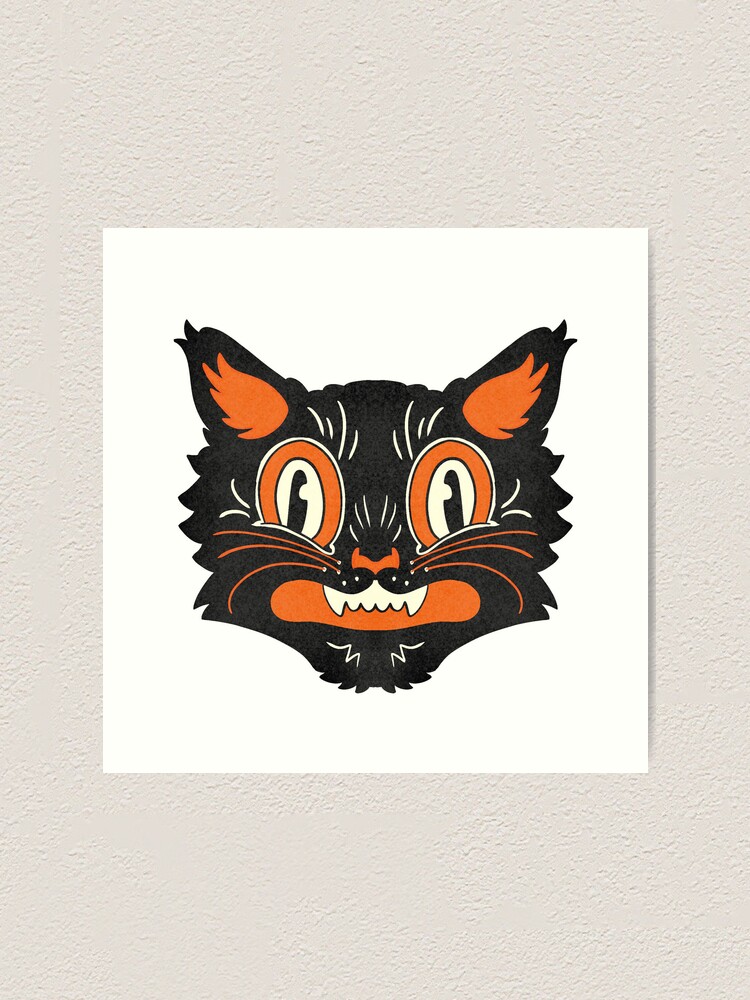 Scaredy Cat Sticker for Sale by Kaija