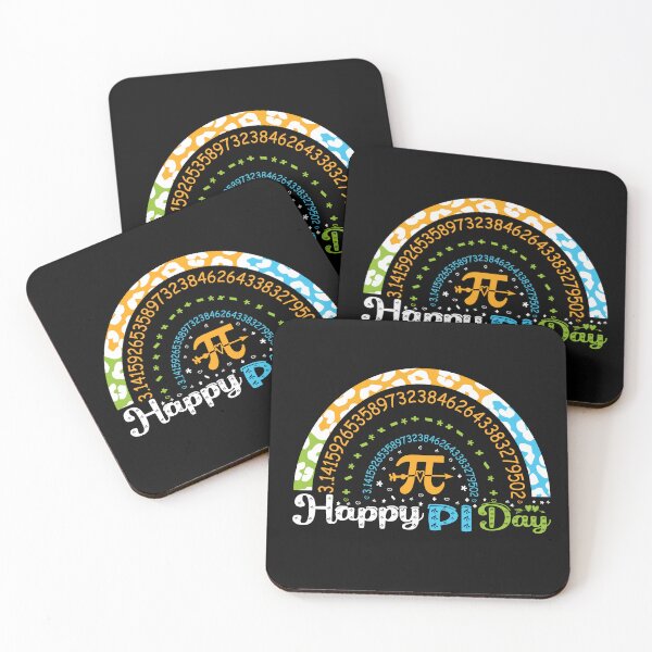 Item preview, Funny Happy Pi Day 2022 Quote Pi Day/ Humor Pi Day 3.14/ Leapard Rainbow designed and sold by smarayoung.