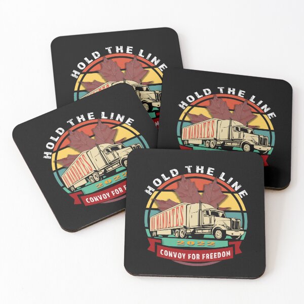 Item preview, Freedom Hold The Line - Canadian Trucker Protest - Trucker Freedom ConvoyConvoy 2022 Ottawa Canada Trucker Protest 2022 designed and sold by david parry.