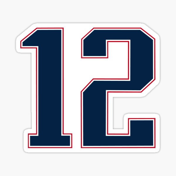 Tom Brady Drawing GOAT Premium Vinyl Decal Sticker Quarterback 3 inches F03