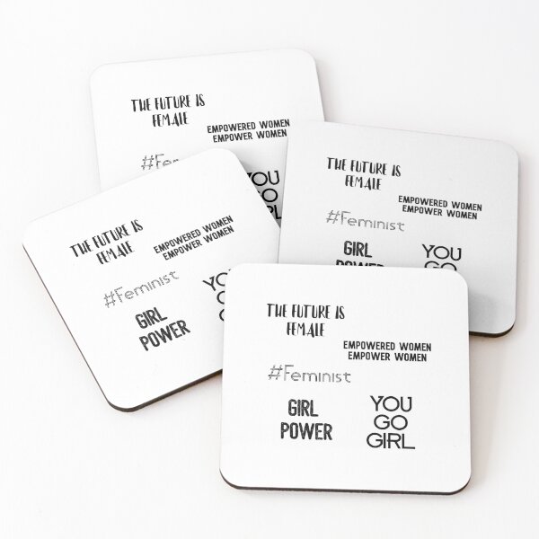 Item preview, Feminist Sticker Pack - 5 Feminism stickers designed and sold by Inspirationmotivation.