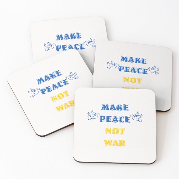 Item preview, MAKE PEACE NOT WAR designed and sold by exponentialart.