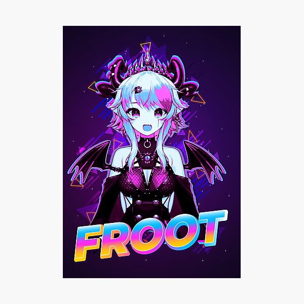 "Apricot Froot Vtuber" Photographic Print for Sale by PurpleStudio6
