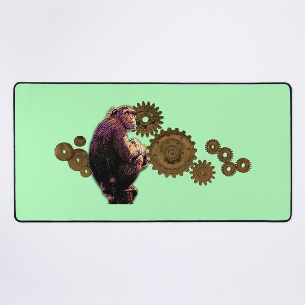 Item preview, mechanically monkey designed and sold by CakTheo.