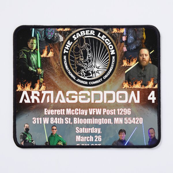 Item preview, Armageddon IV 2022 designed and sold by Thesaberlegion.
