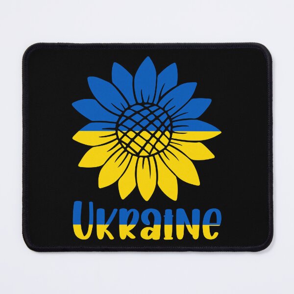 Item preview, SUNFLOWER UKRAINIAN FLAG - UKRAINE designed and sold by TravelHappiness.