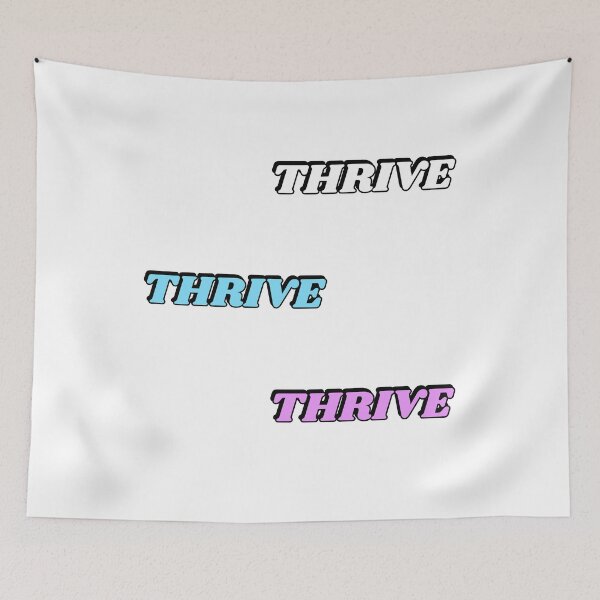Item preview, THRIVE sticker pack designed and sold by Inspirationmotivation.