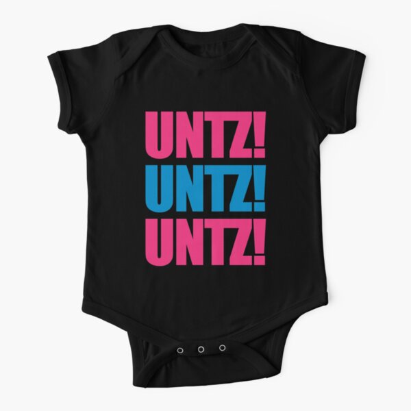 Untz Rave Quote Short Sleeve Baby One-Piece