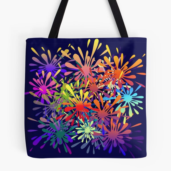 Item preview, Colorful Abstract Splash Painting designed and sold by SamirArt.